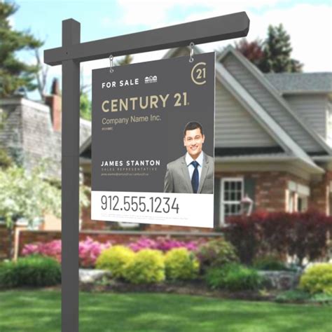 century 21 sign posts.